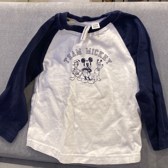 Janie and Jack x Disney Collab Mickey Shirt - Picture 1 of 1